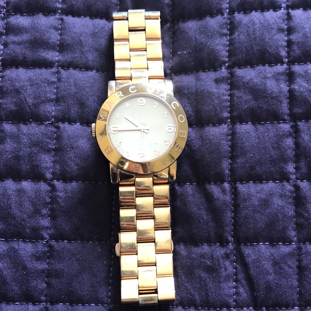 Marc Jacobs rose gold watch